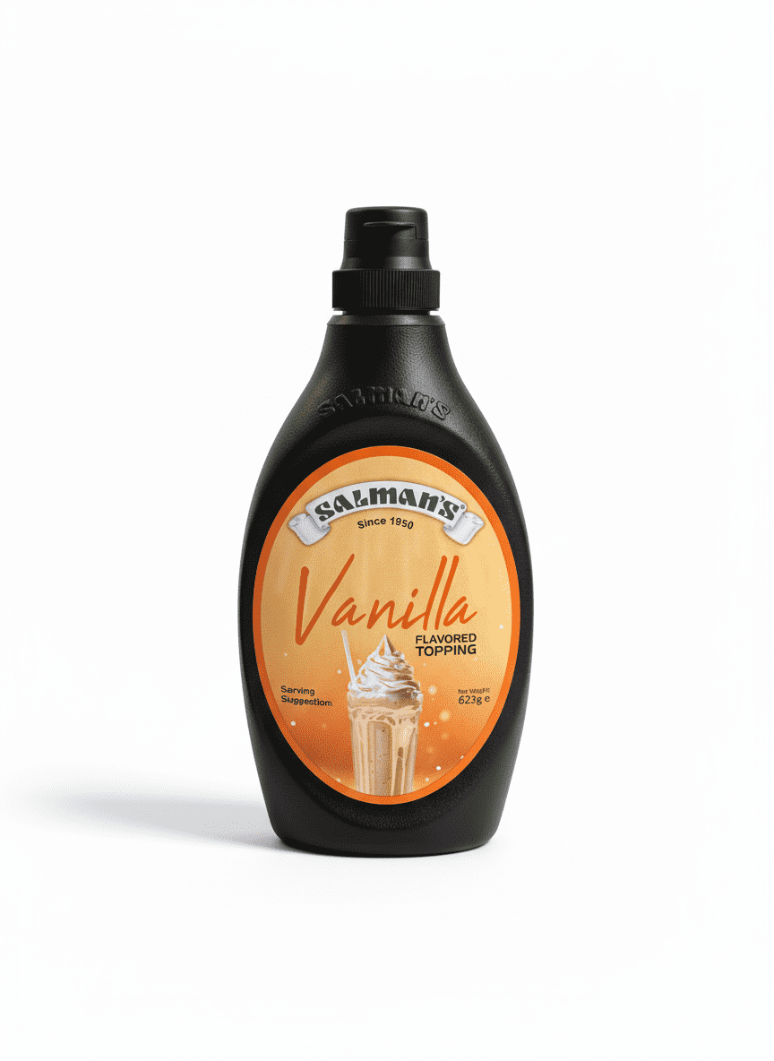 Topping Syrup Chocolate, Blueberry, Caramel & Strawberry Dessert ,Vanilla ,Coffee Topping Sauce for Ice Cream