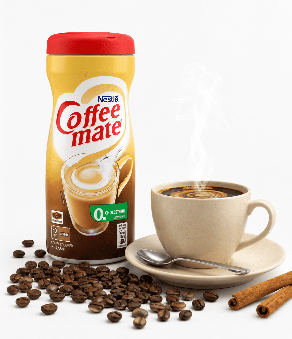 Coffee Creamer Powder – Rich & Smooth Taste for Hot Coffee and Tea | 0% Cholesterol